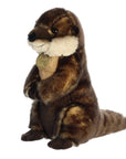Aurora® Sitting Pretty™ River Otter - Brown 10"
