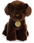 Aurora - Miyoni - 11" Chocolate Lab Pup, Brown