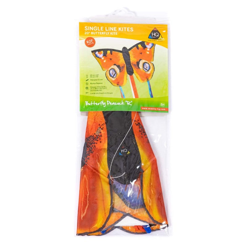 20" Butterfly Kite "R" - Peacock