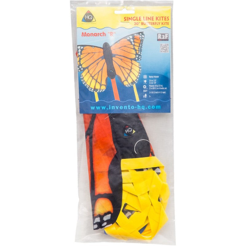 20" Butterfly Kite "R" - Monarch