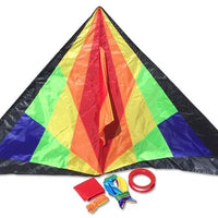 6.5 Foot Festive Sky Delta Kite Package