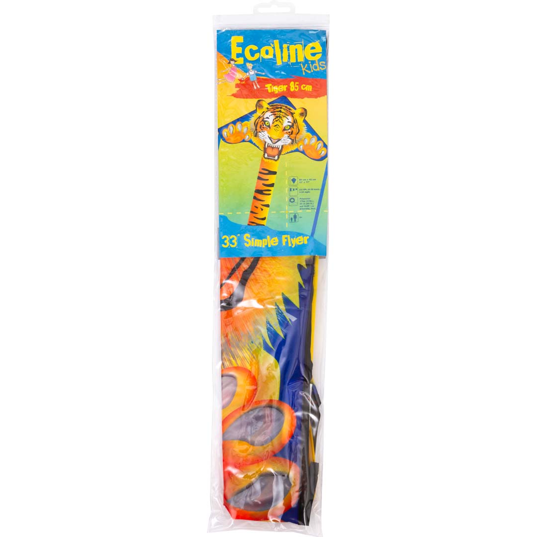 33" Simple Flyer Delta Kite - Tiger