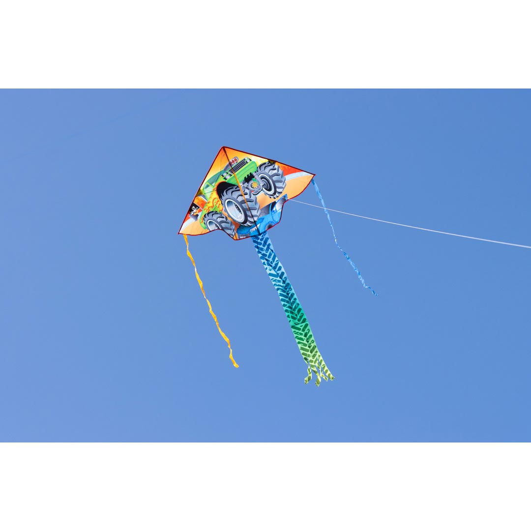 47" Simple Flyer Delta Kite - Monster Truck