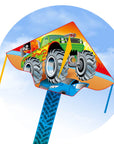47" Simple Flyer Delta Kite - Monster Truck