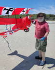 65" Giant Red Baron Tri-Plane Kite