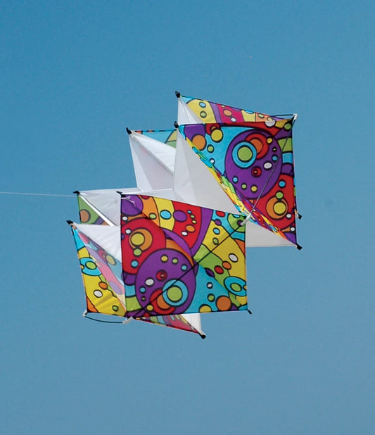 Clarke's Crystal Box Kite - Rainbow Orbit