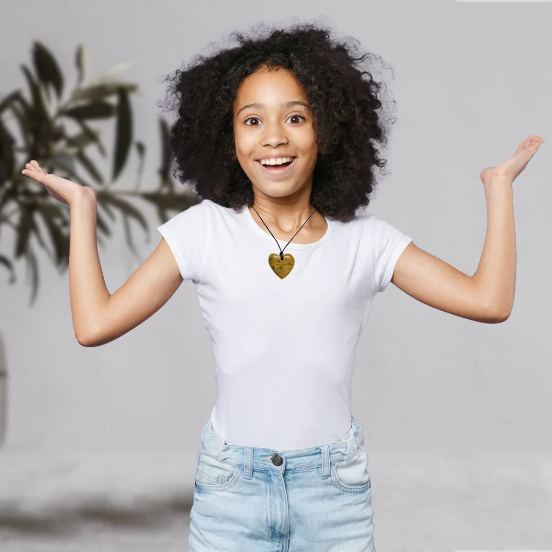 Soapstone Heart Jewelry Kit