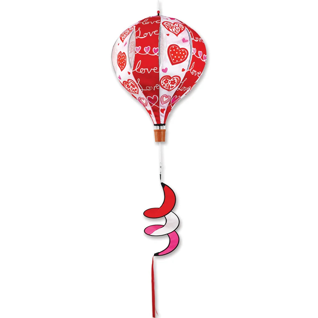 22" Pop-Open Hot Air Balloon - Valentine
