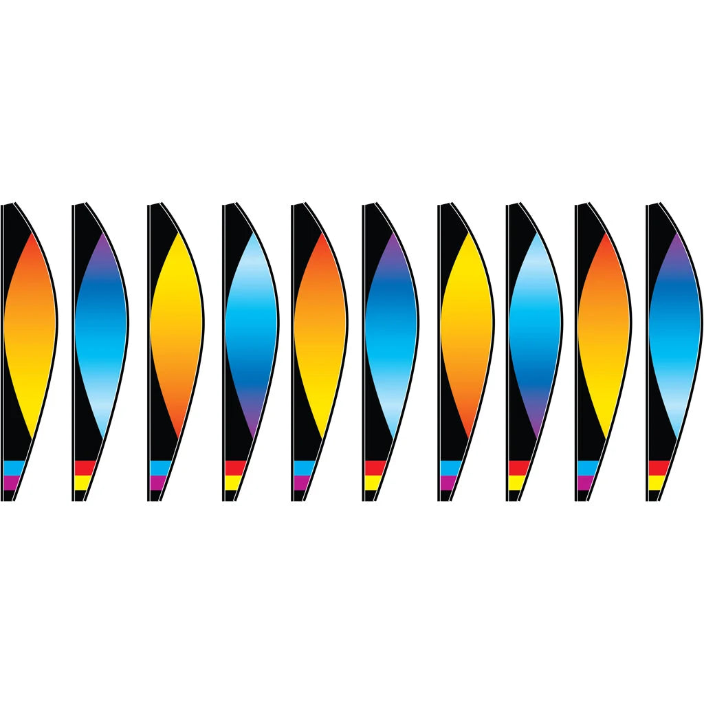 22" Hot Air Balloon - Sunset Gradient