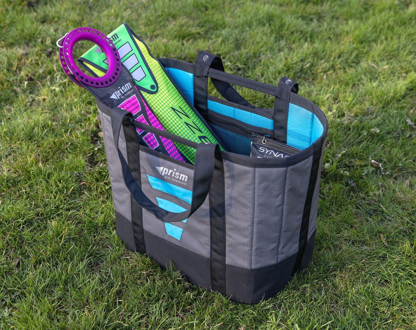 Prism Grab Bag Tote - Sky Blue