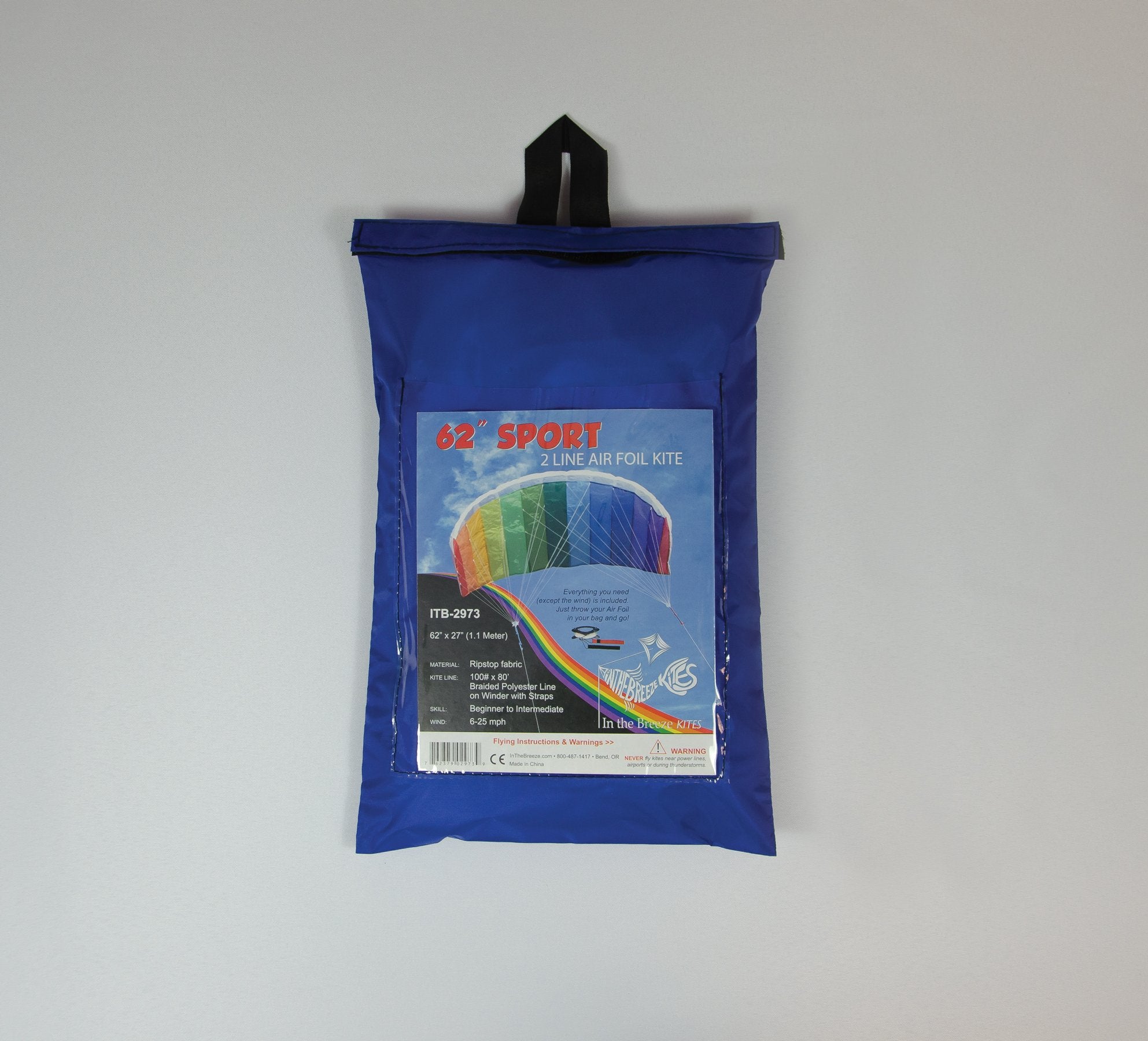 62" Sport Air Foil Kite - Rainbow