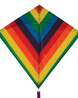 30" Rainbow Stripe Diamond Kite