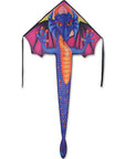 46" Large Easy Flyer Kite - Sapphire Dragon