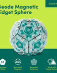 Speks Geode Sphere Magnetic Fidget Toy - Aqua