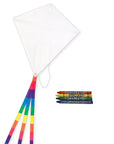 20" Diamond Coloring Kite W/ Crayons