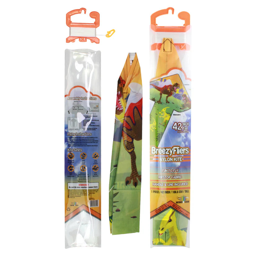42" Dinosaurs BreezyFliers Kite
