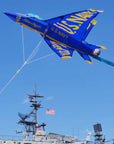 49" Ultra Blue Angels Jet Kite