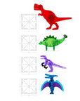 MAGNA-TILES Dino World 40-Piece Set