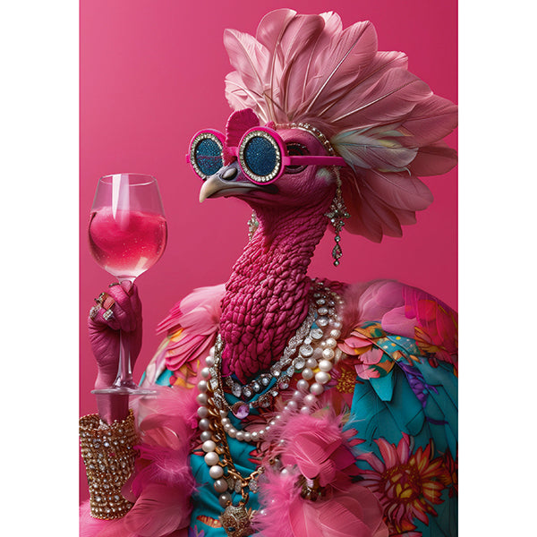 1000pc Jigsaw Puzzle - Pink Birdie
