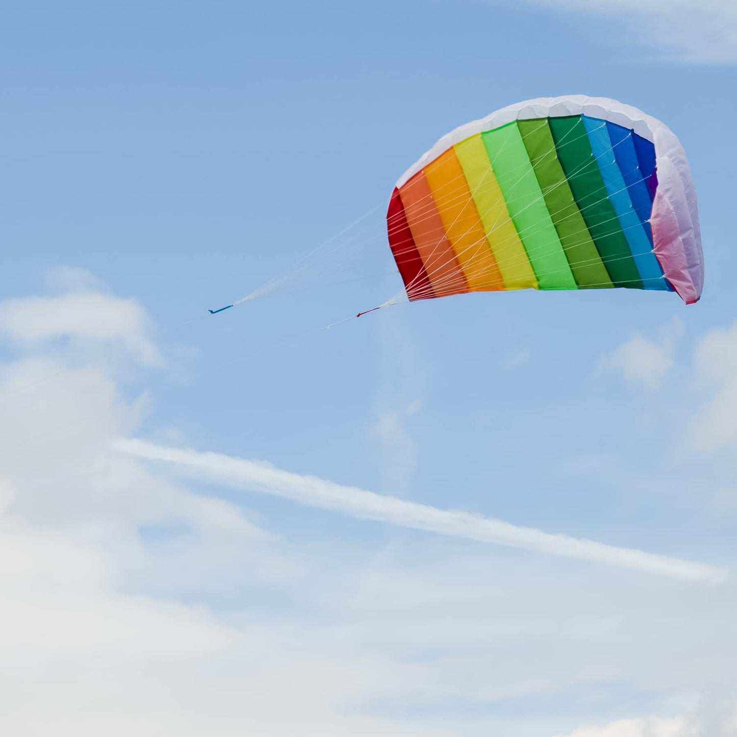 62" Sport Air Foil Kite - Rainbow