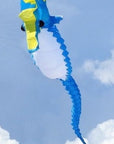5m Inflatable Seahorse - Blue