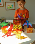 MAGNA-TILES Dino World 40-Piece Set