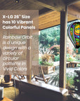 26" Hot Air Balloon - Rainbow Orbit