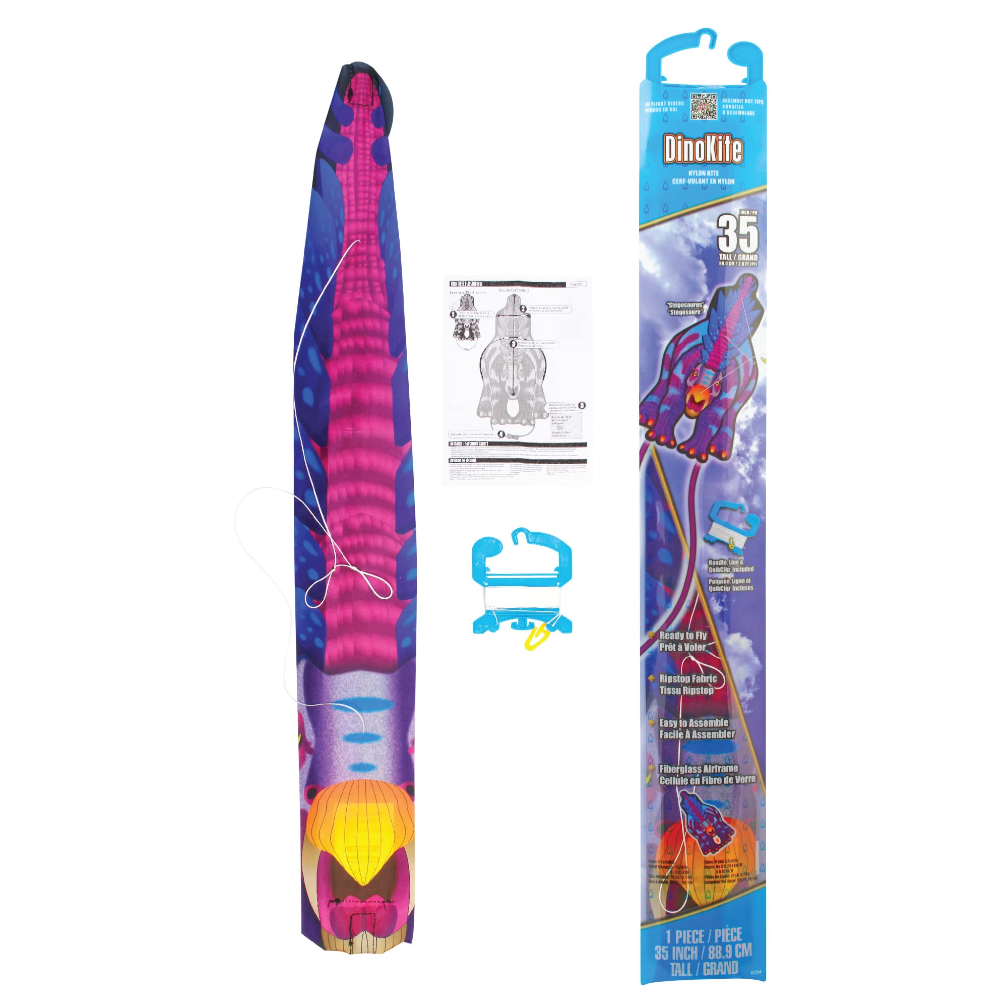 X Kites DinoKites® Kite - Stegosaurus