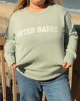 Outer Banks Sweater - Stonewash Green