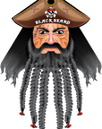 81" Blackbeard Supersized Kite