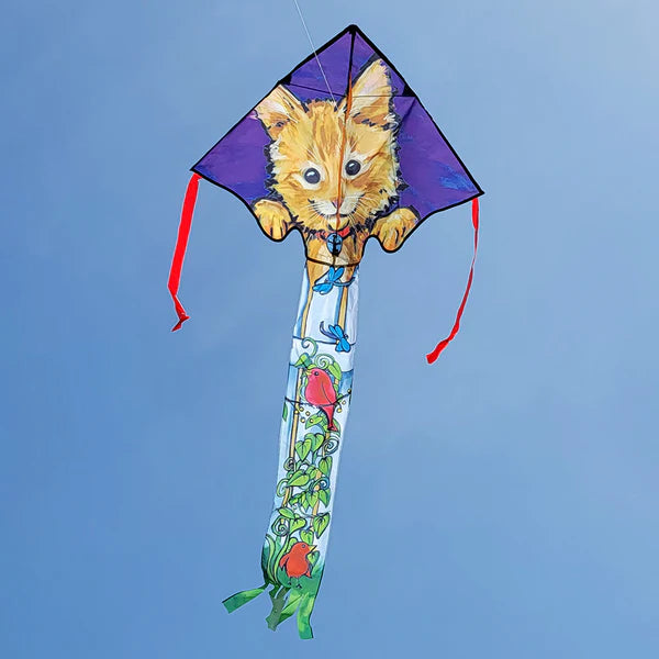 Large Easy Flyer Kite Kitten on a Fence Kitty Hawk Kites Online Store