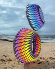 6.5ft Spinning Bol by Spiderkites - Blue