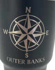 YETI RAMBLER® 30 OZ TUMBLER  WITH MAGSLIDER™ LID - OBX COMPASS ROSE
