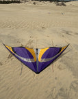 KHK Exclusive Prism Quantum 2.0 Stunt Kite - Purple & Gold