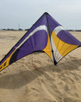 KHK Exclusive Prism Quantum 2.0 Stunt Kite - Purple & Gold
