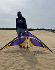 KHK Exclusive Prism Quantum 2.0 Stunt Kite - Purple & Gold