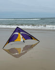 KHK Exclusive Prism Quantum 2.0 Stunt Kite - Purple & Gold