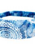 Elastic Back Headband - BLUE WATERCOLOR