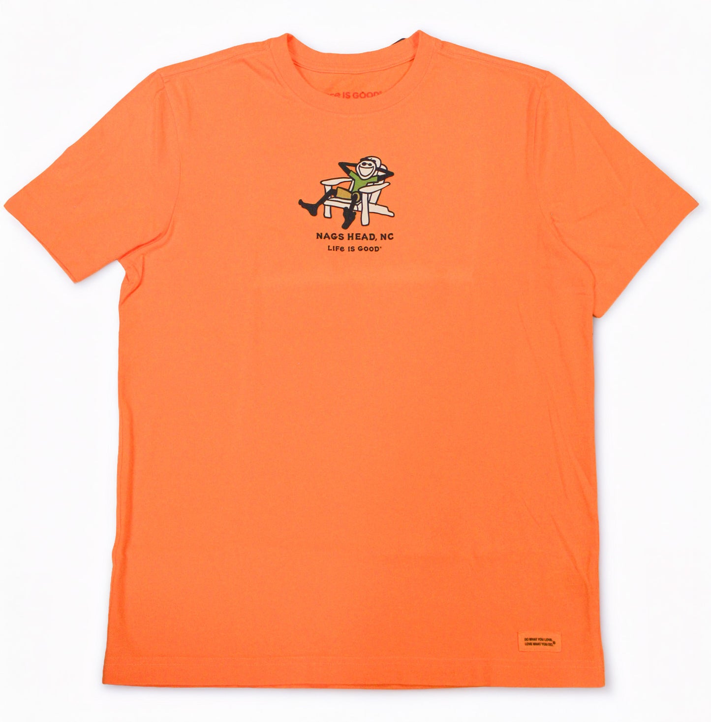 Life Is Good - Outer Banks Nags Head Jake Adirondack T-Shirt