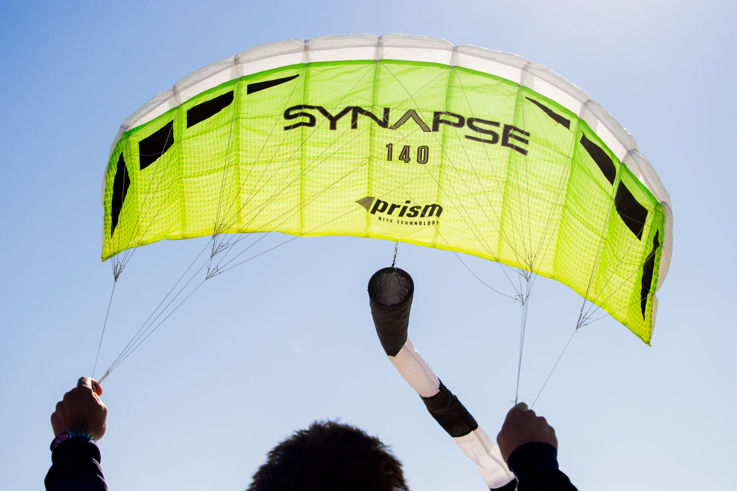 Prism Synapse 140 Stunt Foil + Black & White Tail Bundle