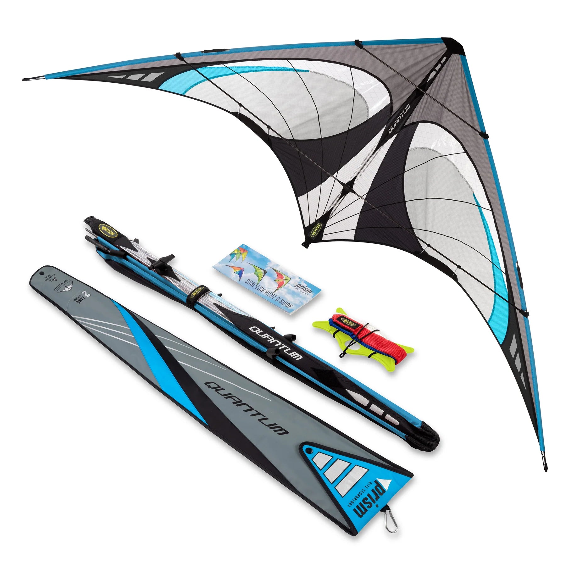 Prism Quantum 2.0 Stunt Kite - Onyx – Kitty Hawk Kites