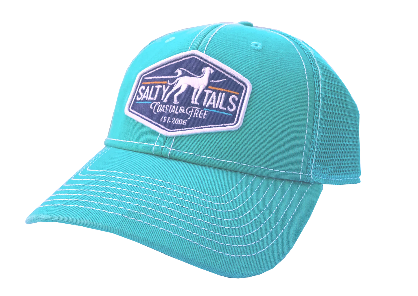 Salty Tails - Simple Surf Trucker Hat