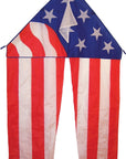 56" Patriotic Delta With Long Flowing Tails
