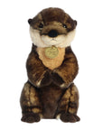 Aurora® Sitting Pretty™ River Otter - Brown 10"