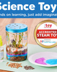 Creativity for Kids Grow 'N Glow Terrarium Kit for Kids - Science Activities for Kids (Packaging May Vary)
