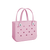 blowing PINK bubbles