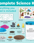 Creativity for Kids Grow 'N Glow Terrarium Kit for Kids - Science Activities for Kids (Packaging May Vary)