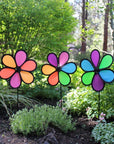 10" Neon Flower 3 Pack