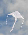 In the Breeze Solid Color Fly-Hi Kites - White