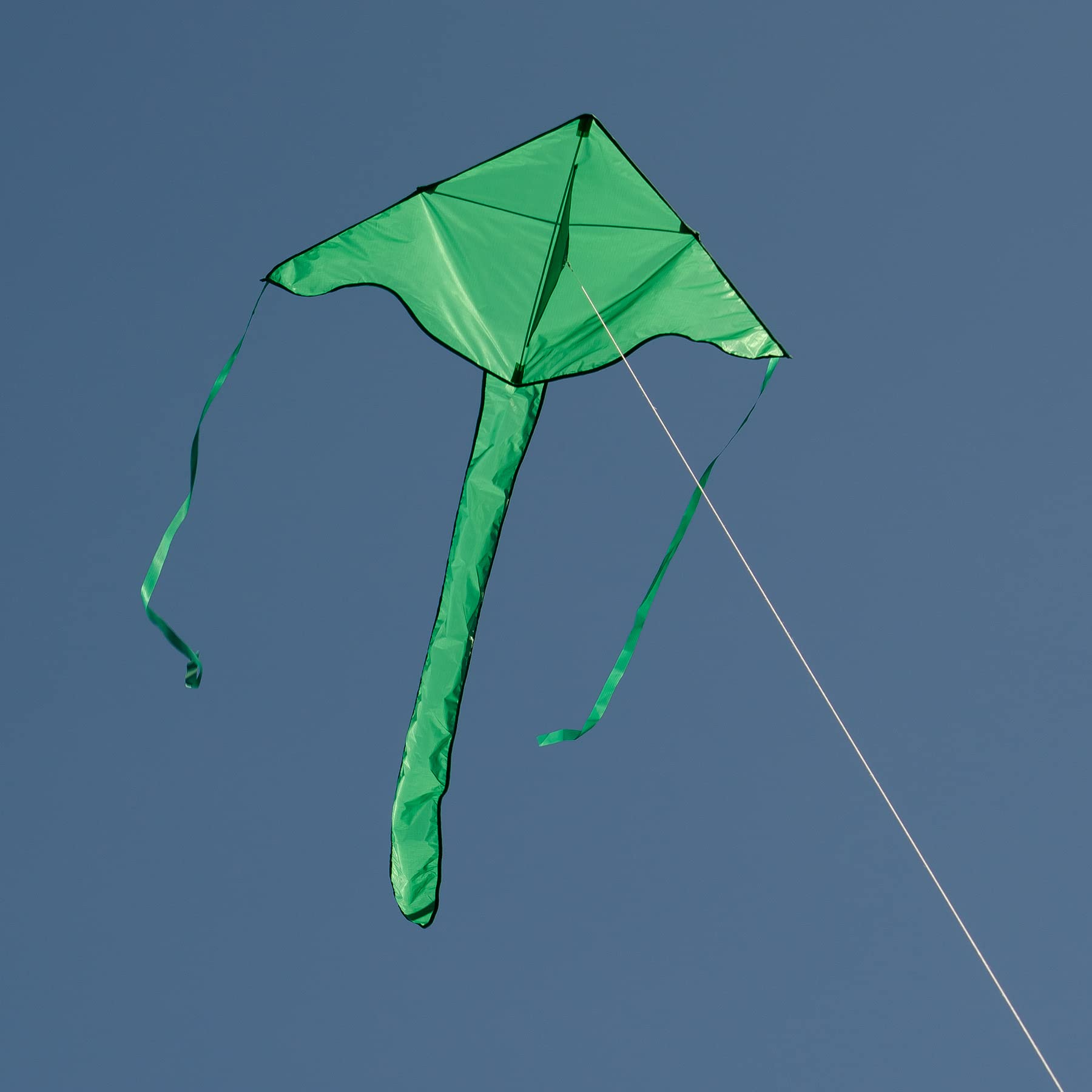 In the Breeze Solid Color Fly-Hi Kites - Green